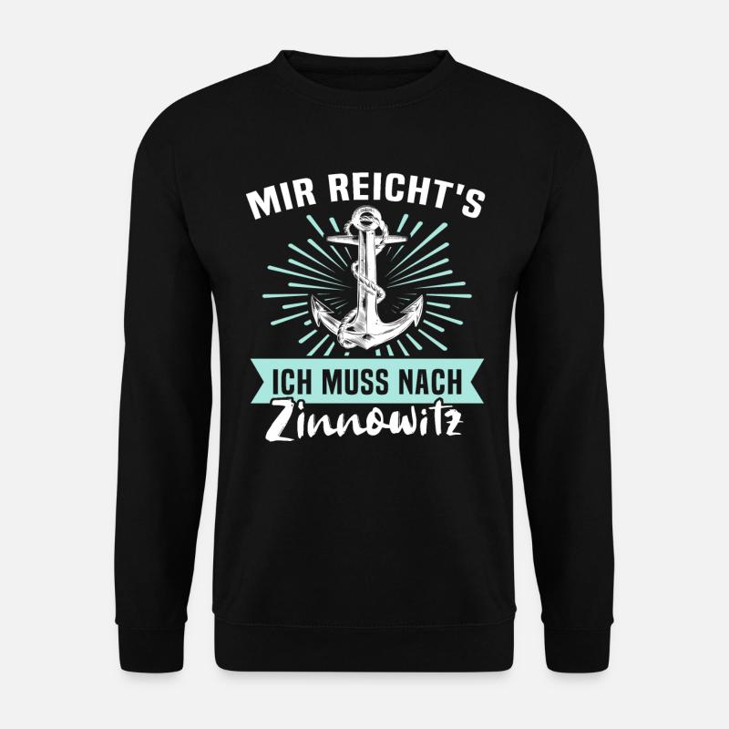 Zinnowitz Zinnowitzer - Unisex Pullover - Schwarz