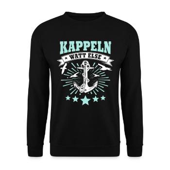 Kappeln Kappelner - Unisex Pullover - Schwarz - Vorne - Alina (178cm) & Michal (187cm)