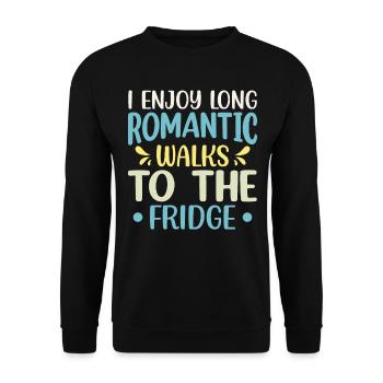 Funny Quotes And Jokes Humor And Laughter - Unisex Pullover - Schwarz - Vorne - Alina (178cm) & Michal (187cm)