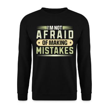 Funny Quotes And Jokes Comedy And Laughter - Unisex Pullover - Schwarz - Vorne - Alina (178cm) & Michal (187cm)