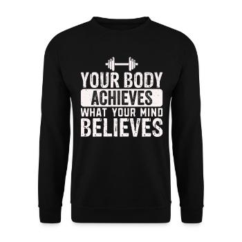 Funny Quotes And Jokes Hilarious Sayings And Humor - Unisex Pullover - Schwarz - Vorne - Alina (178cm) & Michal (187cm)