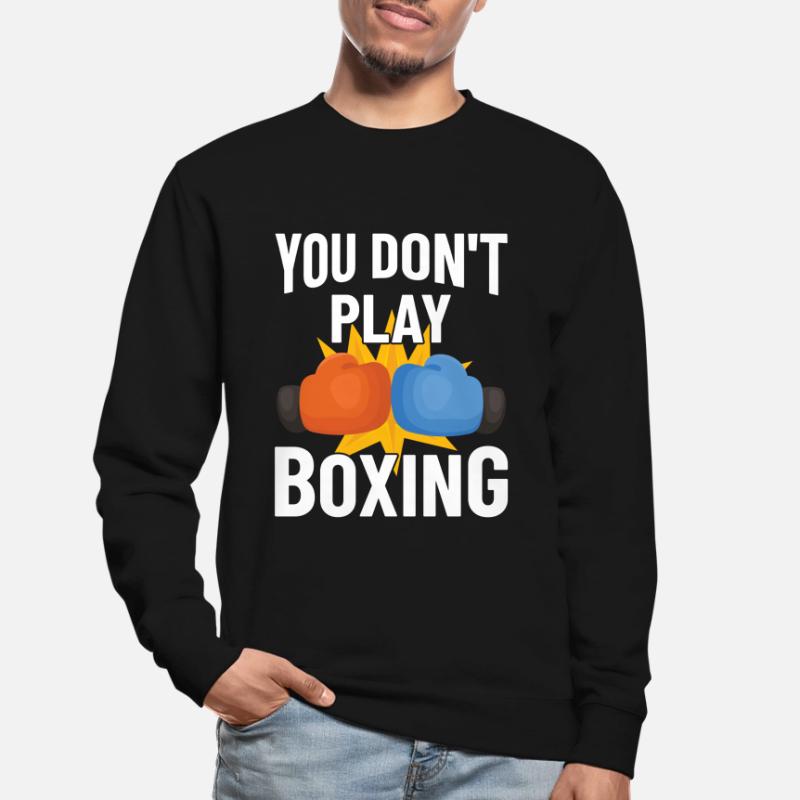 Boxe combattant, boxe, idée cadeau boxe Sweat-shirt Unisexe