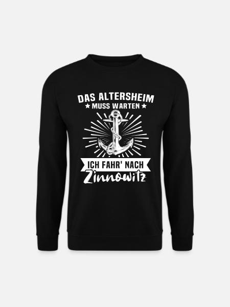 Zinnowitz Altersheim - Unisex Pullover - Schwarz