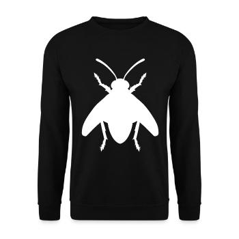 Noeud papillon super cool - Sweat-shirt Unisexe - noir - Devant - Alina (178cm) & Michal (187cm)