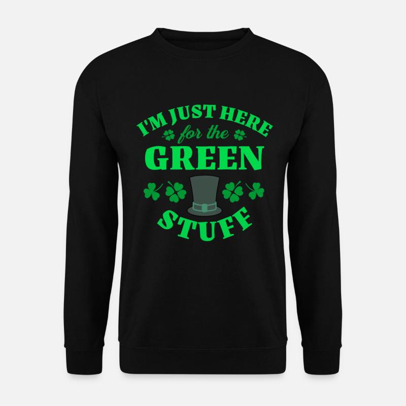 St. Patricks Day - Unisex Pullover - Schwarz