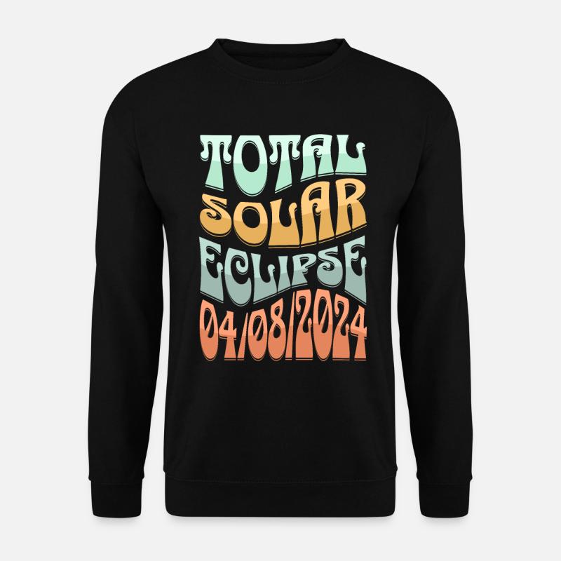 Solar eclipse - Unisex Sweatshirt - black