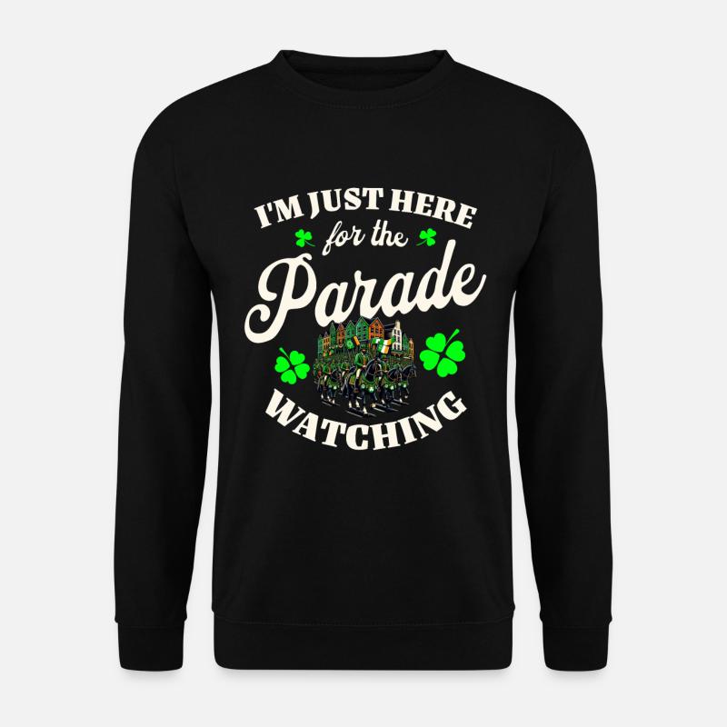 Irisch Irland St. Patricks Day - Unisex Pullover - Schwarz