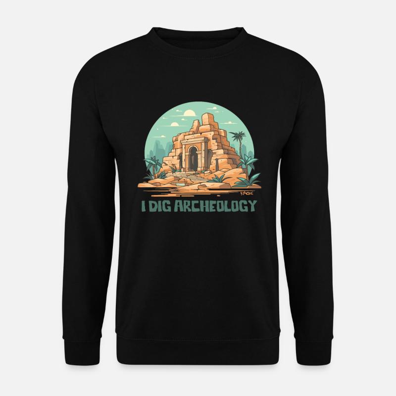 Ich liebe Archäologie - Unisex Pullover - Schwarz
