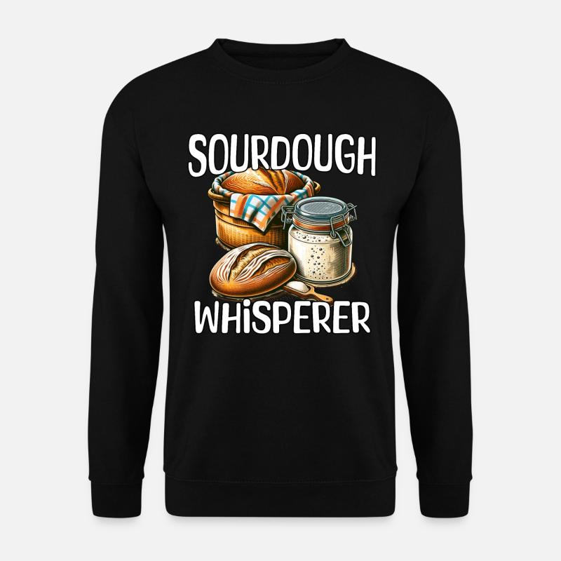 Sauerteig - Unisex Pullover - Schwarz