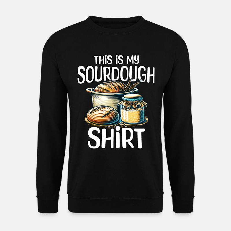 Sauerteig - Unisex Pullover - Schwarz