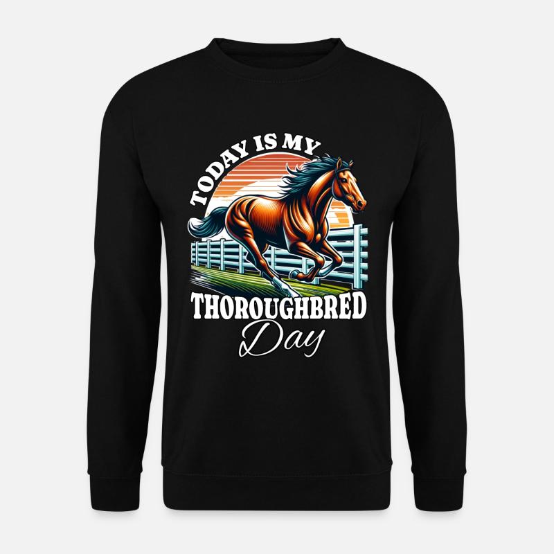 Thoroughbred - Unisex Sweatshirt - black