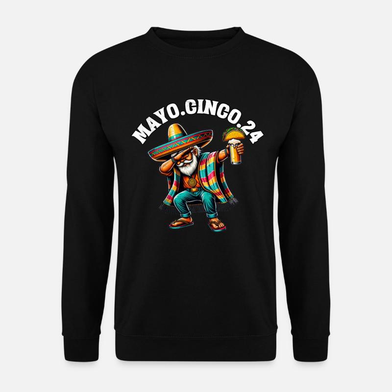 Cinco De Mayo 2024 - Unisex Pullover - Schwarz