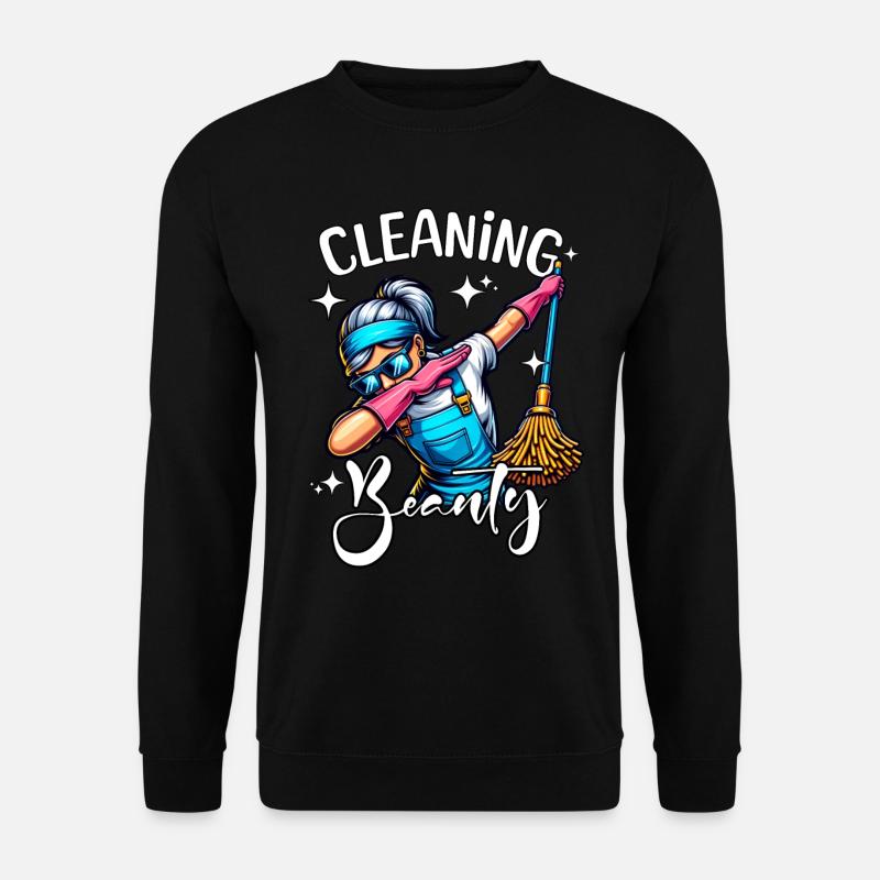 Putzfrau - Unisex Pullover - Schwarz