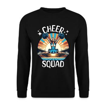 Escouade de pom-pom girls - Sweat-shirt Unisexe - noir - Devant - Alina (178cm) & Michal (187cm)