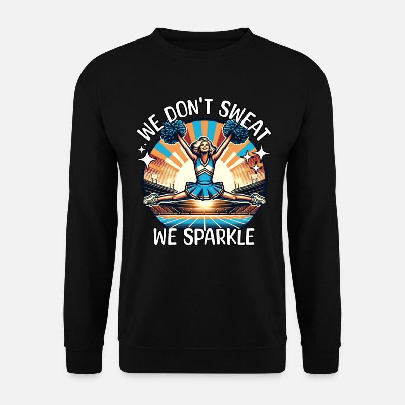 Cheerleader Cheerleading - Unisex Sweatshirt - black