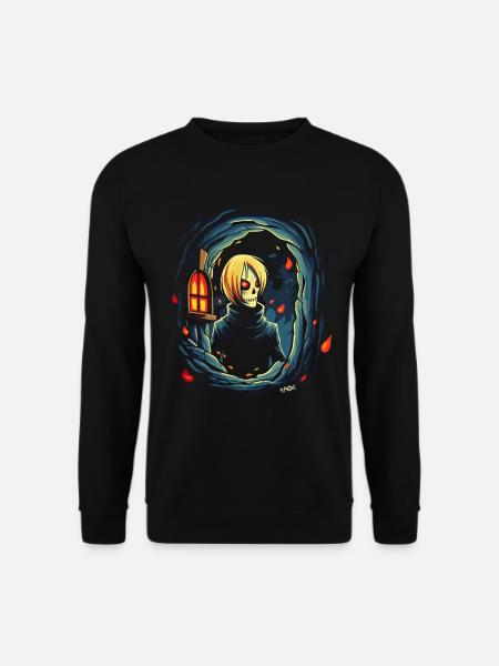 Dämonen sind auch Menschen - Unisex Pullover - Schwarz