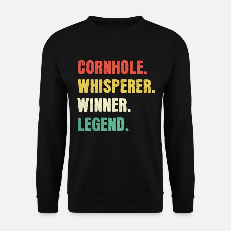 Cornhole Whisperer - Unisex Pullover - Schwarz