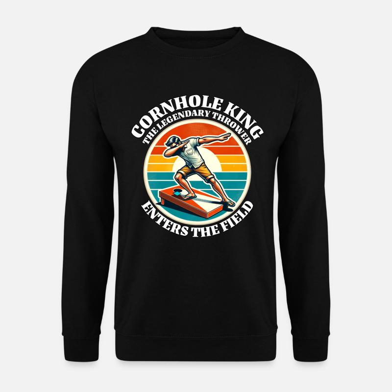 Cornhole - Unisex Sweatshirt - black