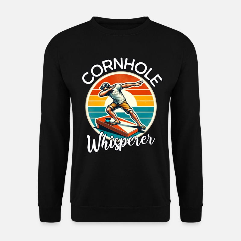 Cornhole - Unisex Pullover - Schwarz