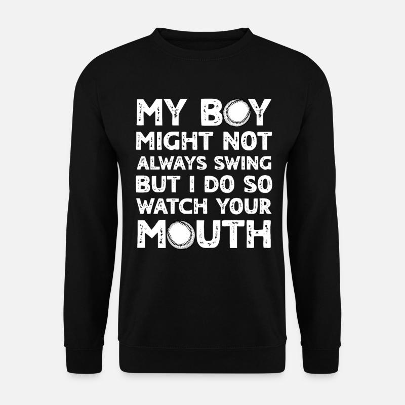 Baseball Junge - Unisex Pullover - Schwarz