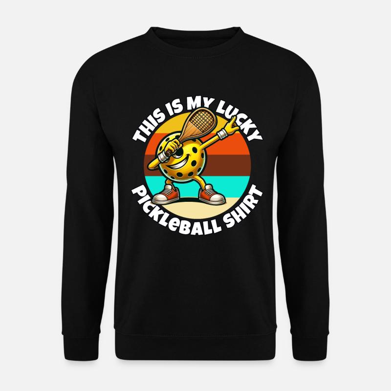 Pickleball - Unisex Pullover - Schwarz