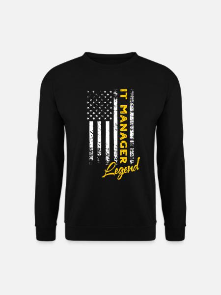 IT Manager Legend - Unisex Sweatshirt - black