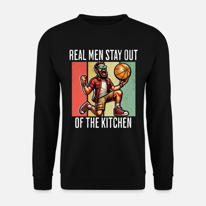 Drôle de dicton de basket-ball - Sweat-shirt Unisexe - noir