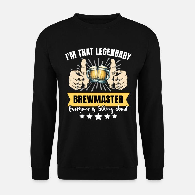 Legendary Brewmaster - Unisex Sweatshirt - black