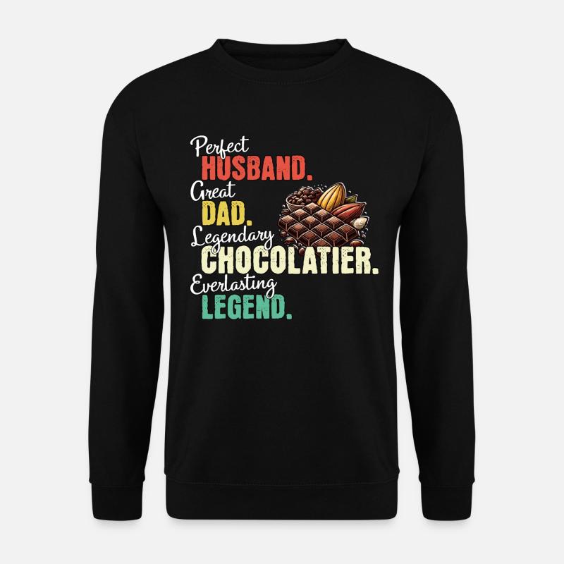Chocolatier Dad - Unisex Sweatshirt - black