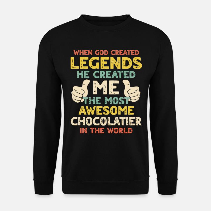 Chocolatier - Sweat-shirt Unisexe - noir