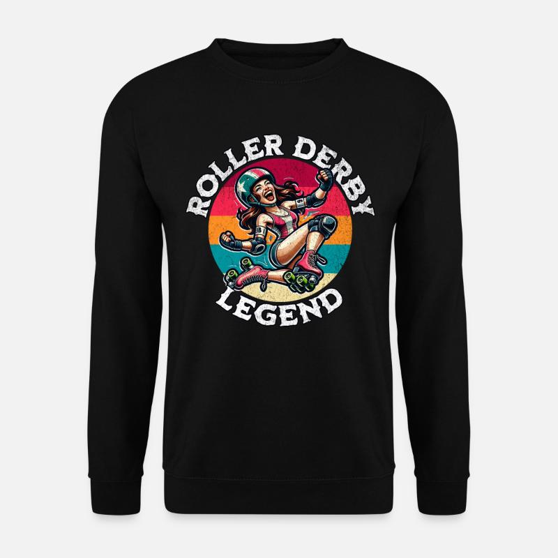 Roller Derby Legend - Unisex Sweatshirt - black