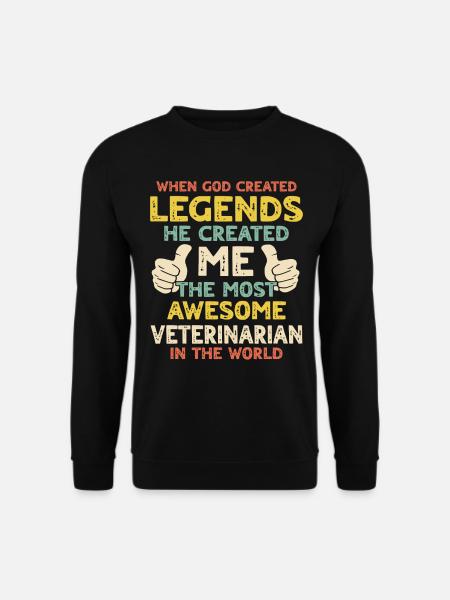 Vétérinaire - Sweat-shirt Unisexe - noir