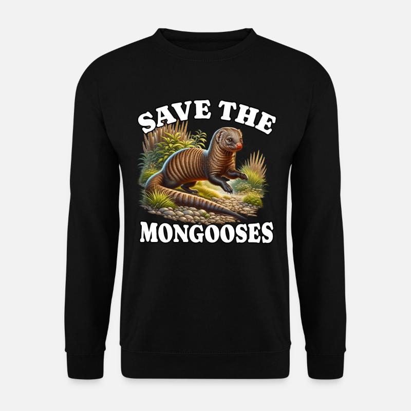 Save Erdmännchen - Unisex Pullover - Schwarz