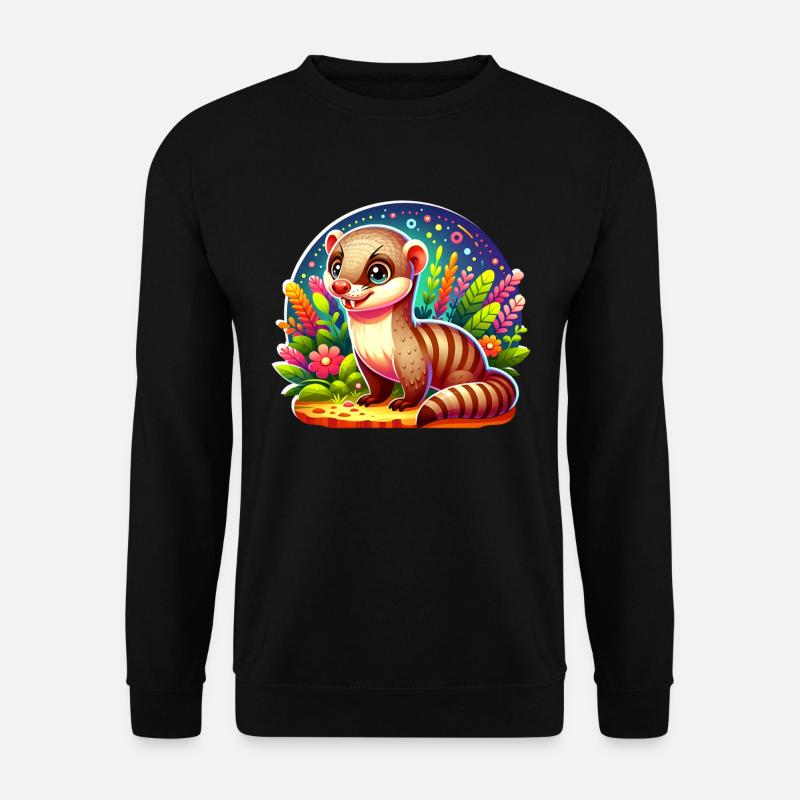 Mangusten - Unisex Pullover - Schwarz