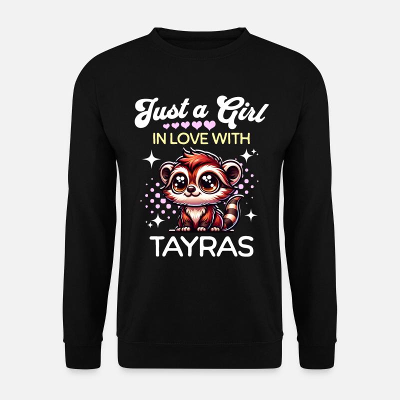 Marder Mädchen - Unisex Pullover - Schwarz