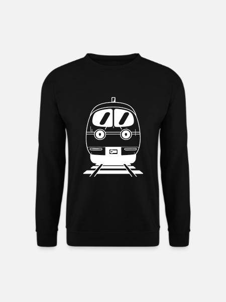 Railway Caricature - Unisex Sweatshirt - black