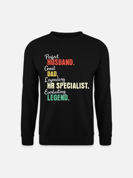 HR Specialist Dad - Unisex Sweatshirt - black