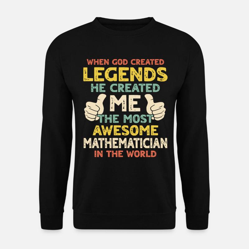 Mathematiker - Unisex Pullover - Schwarz