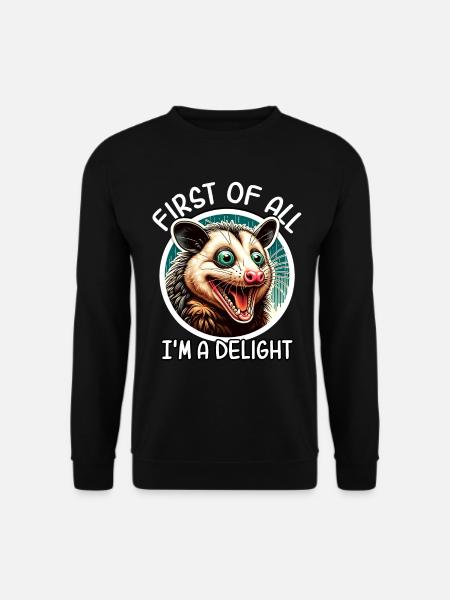 Opossum - Sweat-shirt Unisexe - noir