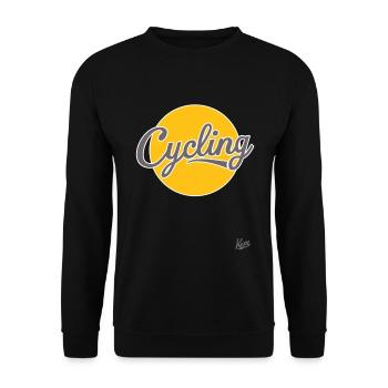 Vélo facile - Sweat-shirt Unisexe - noir - Devant - Alina (178cm) & Michal (187cm)