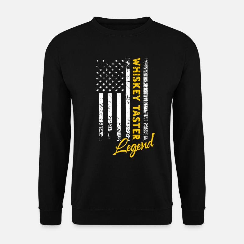 Whiskey Drinker Legend - Unisex Sweatshirt - black