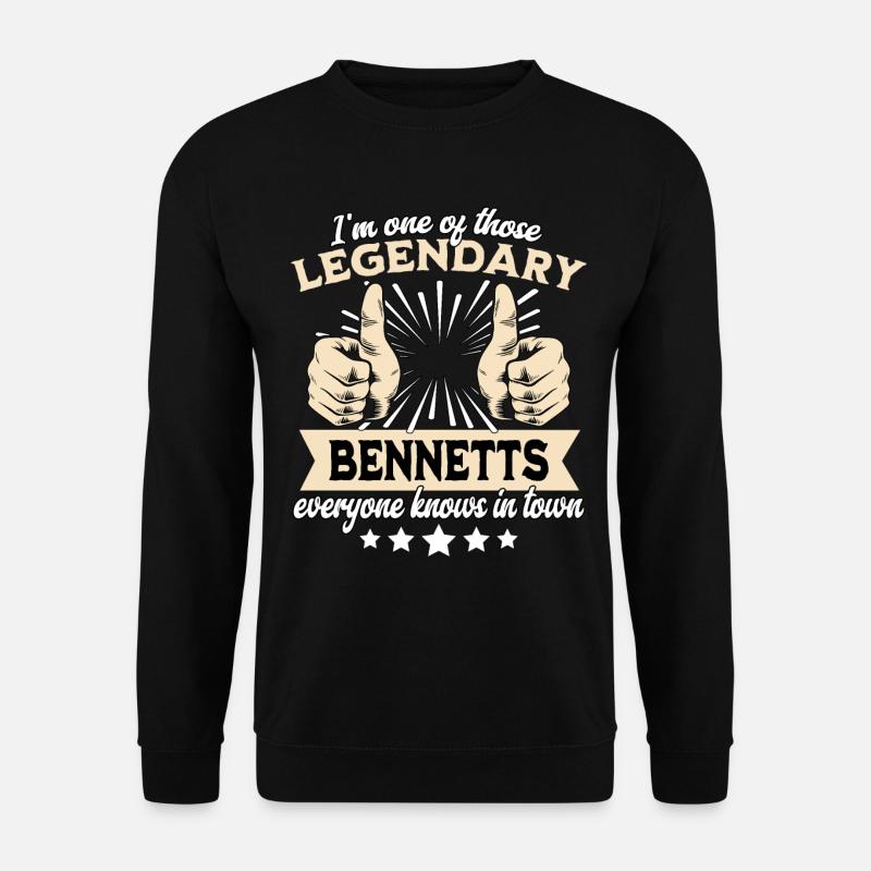 Legendary Bennett Legend - Unisex Sweatshirt - black