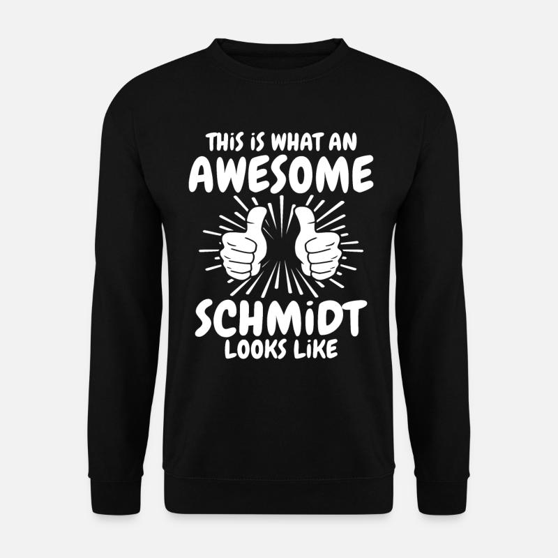 Schmidt - Unisex Sweatshirt - black