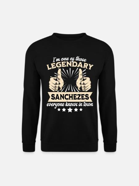 Legendäre Sanchez Legende - Unisex Pullover - Schwarz