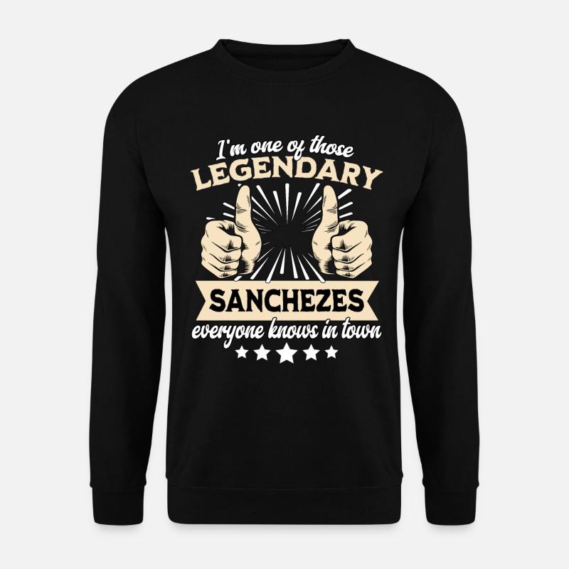 Legendäre Sanchez Legende - Unisex Pullover - Schwarz