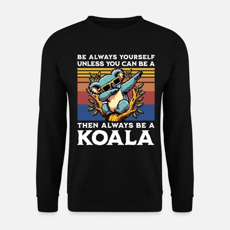 Dicton Koala - Sweat-shirt Unisexe - noir
