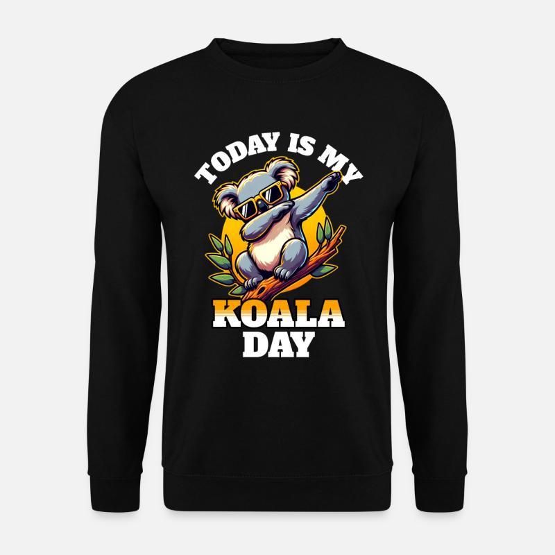 Koala Sayings - Unisex Sweatshirt - black