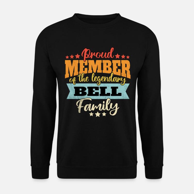 Name Bell - Unisex Sweatshirt - black