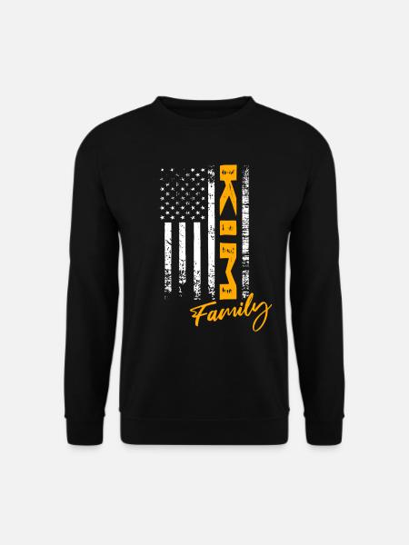 Kim États-Unis - Sweat-shirt Unisexe - noir