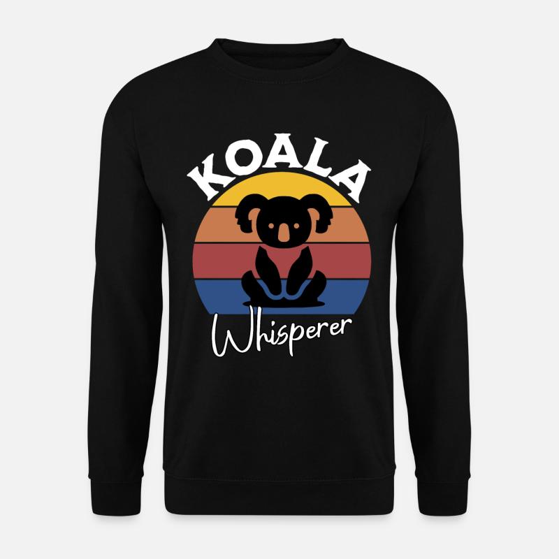 Koala Whisperer - Unisex Sweatshirt - black